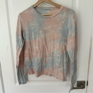 Reformation Jeans Tie Dye Organic Cotton Long Sleeve